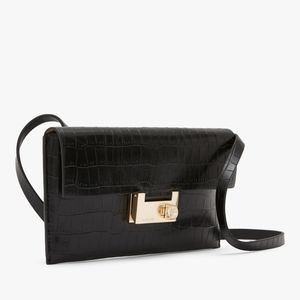 AllSaints Croc Crossbody Bag